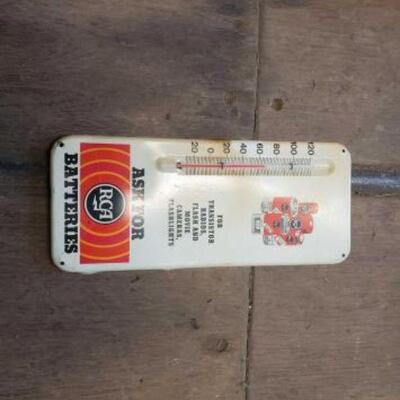 #3044 â€¢ RCA Batteries Thermometer Measures Approx: 13.5" x 5"
