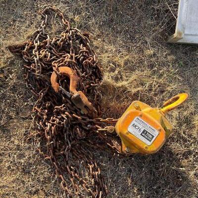#80020 â€¢ Ingersoll-Rand 1 Ton Chain Hoist