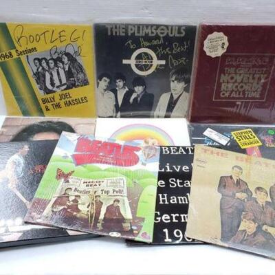 #2628 â€¢ Autographed Billy Joel & The Hassels and The Plimsouls Records & More! ncludes Autographed Billy Joel & The Hassels...