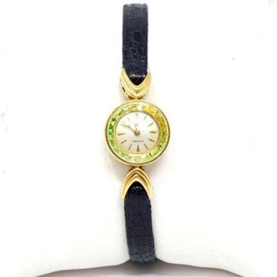 #1412 â€¢ 14k Gold Omega Watch
