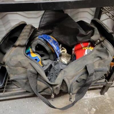 #5030 â€¢ Motorcycle Helmets. Gloves. Goggles & Bag