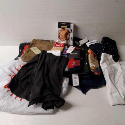 #5206 â€¢ New Mens Clothes Brands Include Polo, Huf, Obey, Free World, Primitive, And More. All Range In size From S-L