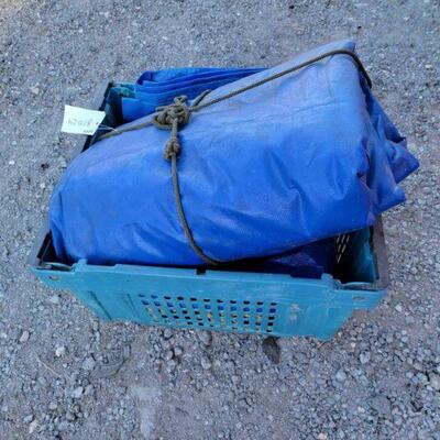 #80024 â€¢ Tarps & Burlap Bags