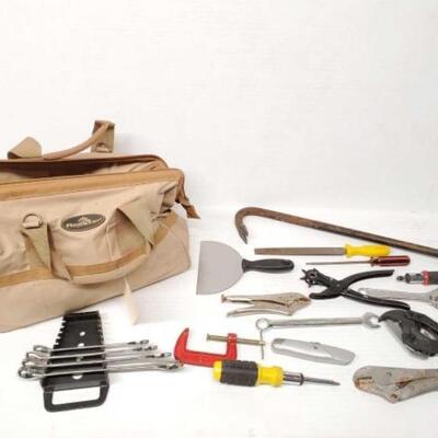 #4052 â€¢ Rooster Tool Bag & Tools: 