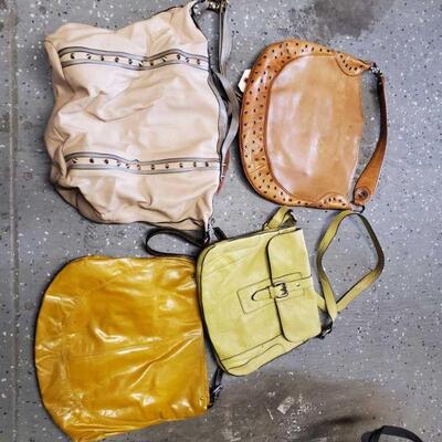 #5044 â€¢ Four Purses Brands Include Michael Kors, Nina Boui, And Fossil