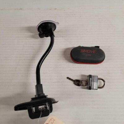 #6162 â€¢ Phone Mount. Phone Camera Lens & Lock
