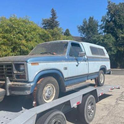 #350 • 1984 Ford F-150 Year: 1984
Make: Ford
Model: F-150
Vehicle Type: Pickup Truck
Mileage: 73781
Plate: 4H18032
Body Type: 2 Door Cab;...
