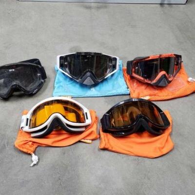 #4012 â€¢ 5 PaIrs Of Spy Goggles: 5 Paors Of Spy Goggles