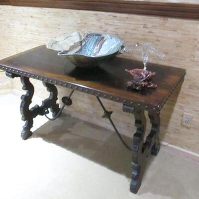 Spanish Style Accent Table 