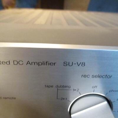 Vintage Technics Amplifier Su-v8 
