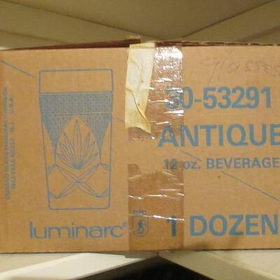 Luminary Antique 18oz Beverage Glasses 