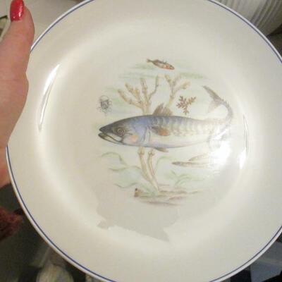 Sacks Fifth Ave Fish Plates 12  