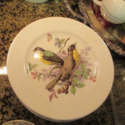 Kaiser W. Germany Porcelain Vogel Bird Plates  