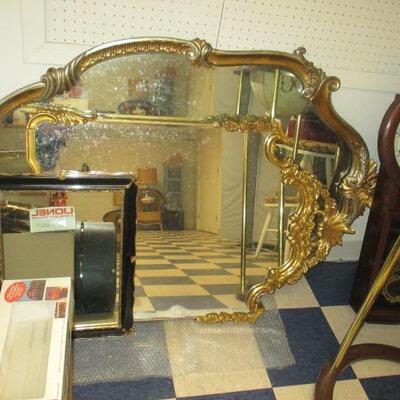 Lovely Gold Gilt Victorian Wall Mirrors 