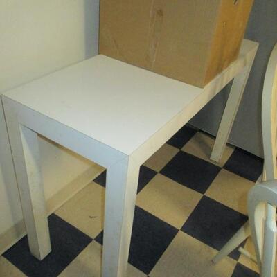 Vintage Mid-Century Parsons Table 
