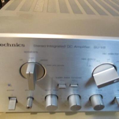 Vintage Technics Amplifier Su-v8 