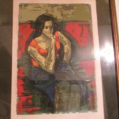 Jan De Ruth, Day Dream, Screenprint Lithograph Signed In Pencil 157/75 