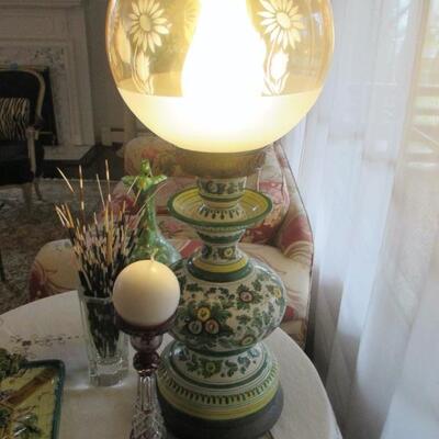 Victorian Banquet Lamp  