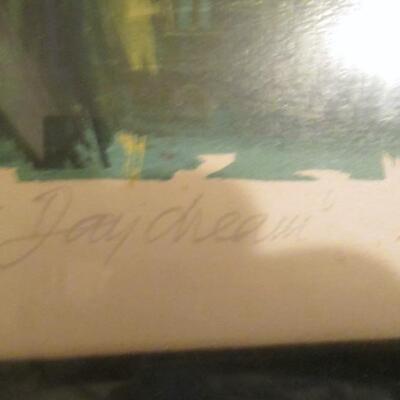 Jan De Ruth, Day Dream, Screenprint Lithograph Signed In Pencil 157/75 