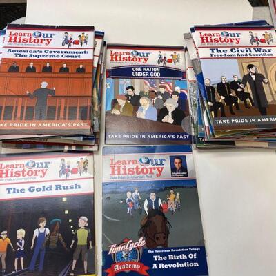 https://www.ebay.com/itm/115134639255	HS8037 Learn Our History Take Pride in America's Past Audiobook Series 20+		Offer	 $29.99 
