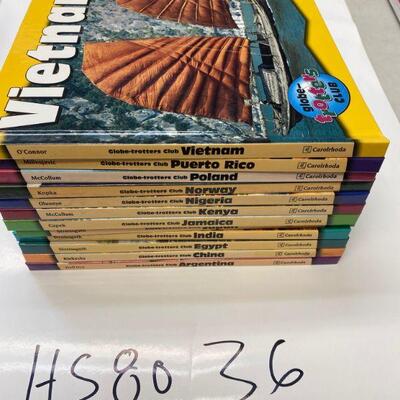 https://www.ebay.com/itm/125043248777	HS8036 Globe-trotters Club Hardcover Book Series (12 Books) : O'Conner Vietnam, Milivojevic...