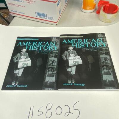 https://www.ebay.com/itm/125042993895	HS8025 American History (Teacher ) Revised Edition PaperbackISBN  9780890516430; American History...