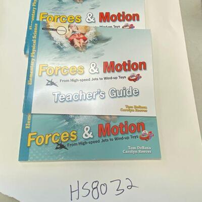 https://www.ebay.com/itm/115134285520	"HS8032 Elementary Physical Science Forces & Motion Teaher and Student (4 books)
Forces...