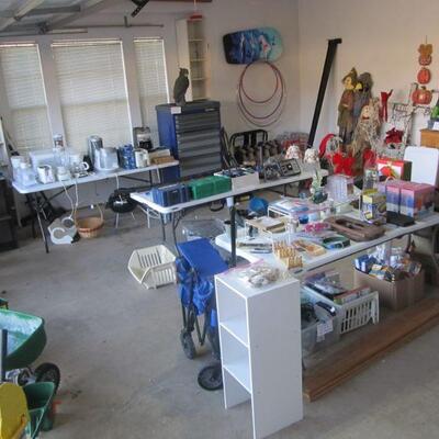 NICE SELECTION OF HAND TOOLS, GARDEN TOOLS & POWER TOOLS & MORE!