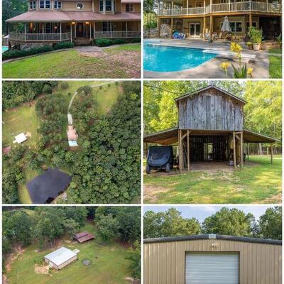 Fantastic one of a kind house over 11 acres with stocked lake