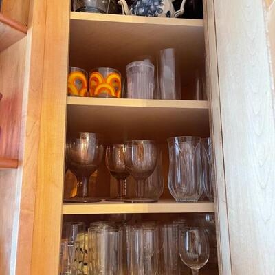 Juice and water glasses 