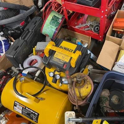 Dewalt air compressor and tank 