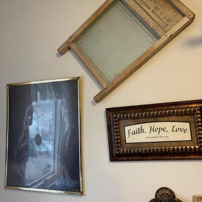 Washboard and spiritual photos 
