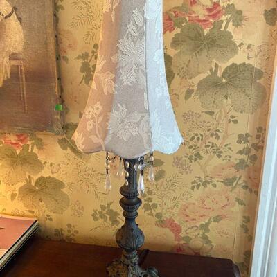 Cast Iron Stylized Lamp Finial 