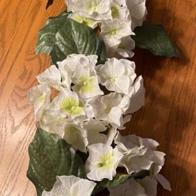 Silk floral garland