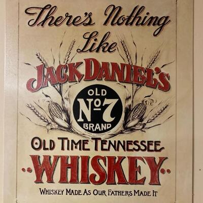 Bar artwork - Jack Daniels