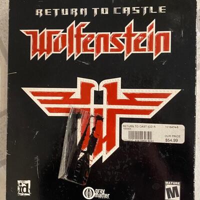 PC game - Return to Castle Wolfenstein Collector