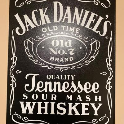 Bar artwork - Jack Daniels