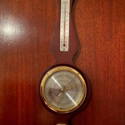 Vintage barometer and such