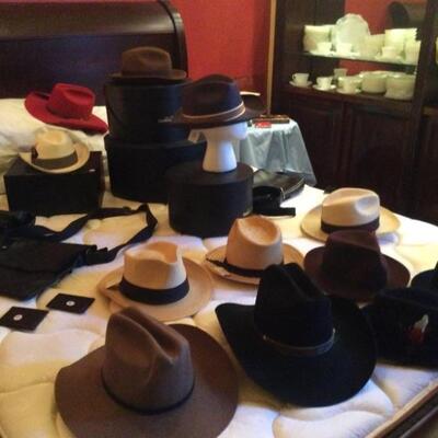 Hats, cowboy hats