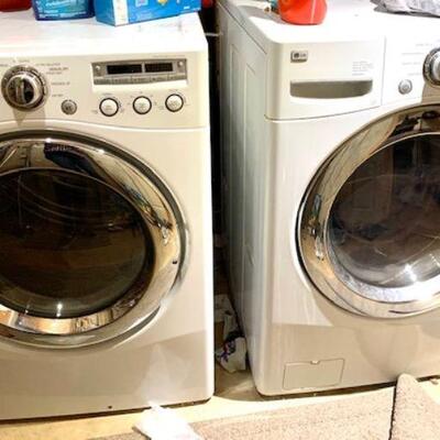 LG washer dryer pair