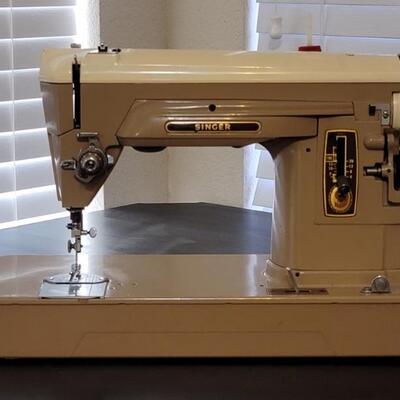 Original Singer Sewing Machine with Attachments