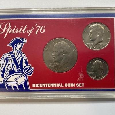 Spirit of â€˜76 Bicentennial Coin Set