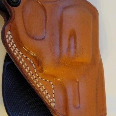 Galco Leather Holster with Waistband 1 Hip Clip