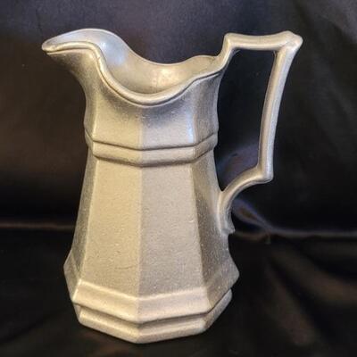 Pewter Look 8in Pitcher