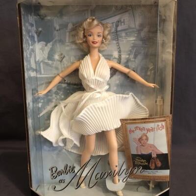 NIB Barbie as Marilyn Monroe. Seven Year Itch.