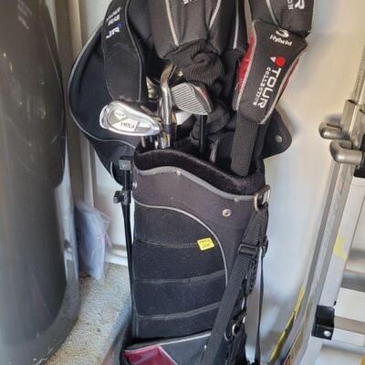Tour set of clubs, looks like seldom if ever used