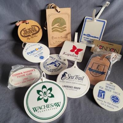 BJ's Lot of Luggage Tags from Travels