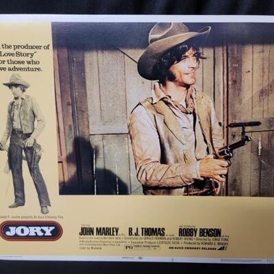 Movie Poster for JORY with John Marley, BJ Thomas & Robby Benson