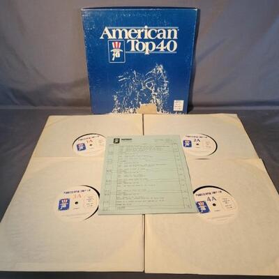 1980 American Top 40: 4- LP's with Cue Sheets