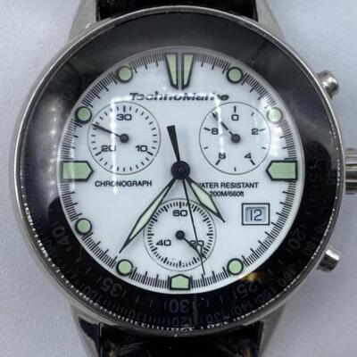 TechnoMarine Water Resistant Stainless Steel Watch